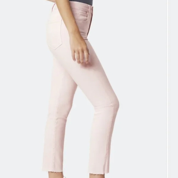 🌼 NWT Joe's 'The Luna' high rise cigarette ankle jeans in rose smoke - Picture 2 of 7